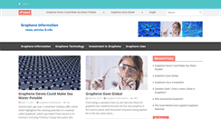 Desktop Screenshot of graphene-information.com