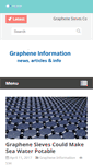 Mobile Screenshot of graphene-information.com